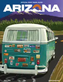 The Grand Canyon at sunset with vibrant orange and purple rock layers.