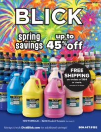 Blick's Art & Craft Catalog: Blick Art and Craft Catalog featuring various art supplies