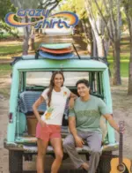 Crazy Shirts Catalog: A collection of specialty-dyed t-shirts and casual apparel from a tropical-themed catalog.