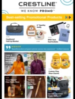 Crestline Catalog: A variety of branded promotional products including pens