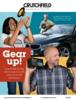 Crutchfield Catalog: A collection of Crutchfield audio catalogs showing car and home stereo equipment.