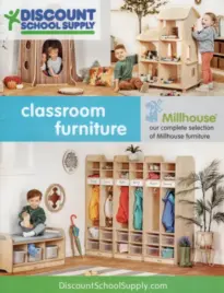 Discount School Supply: A vibrant classroom filled with organized educational materials and creative art supplies for students.