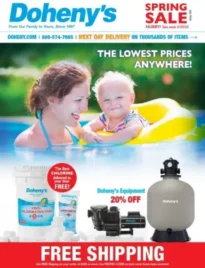 Doheny Pool Supply Catalog: Swimming pool maintenance equipment and supplies