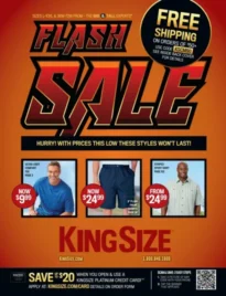 KingSize Catalog: A collection of high-quality big and tall men's clothing including shirts