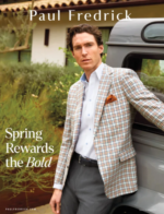 Paul Fredrick Big & Tall Catalog: A selection of professional men's dress shirts and blazers from the Paul Fredrick Big & Tall collection.