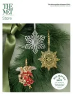 Met Store Catalog: A collection of artistic jewelry and home decor items inspired by historical museum artifacts.