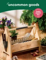 Uncommon Goods Catalog: A selection of unique artisan-made gifts and creative home decor items from a specialized catalog.