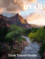 Utah Vacation Guide: A panoramic view of the red rock formations in Arches National Park