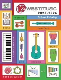 A wide variety of classroom percussion instruments and music education supplies from the West Music Catalog.